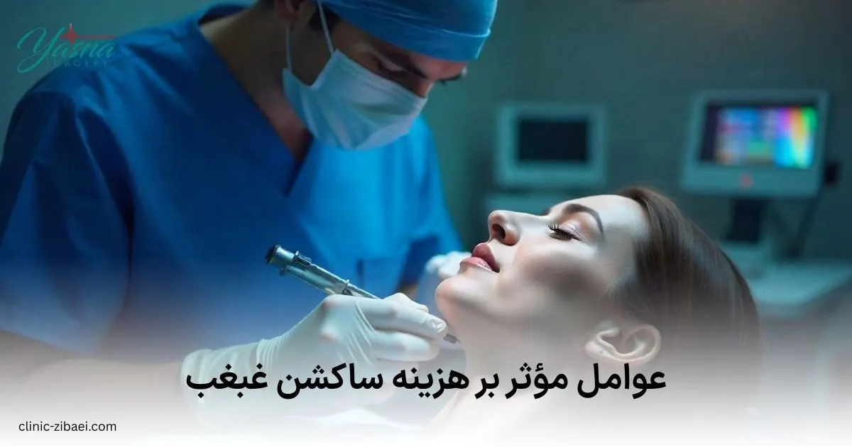 عوامل موثر بر هزینه ساکشن غبغب