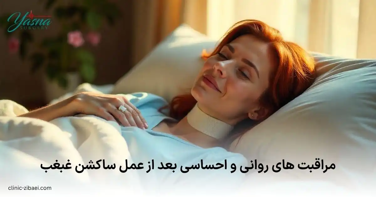 مراقبت های روانی و احساسی بعد از عمل ساکشن غبغب