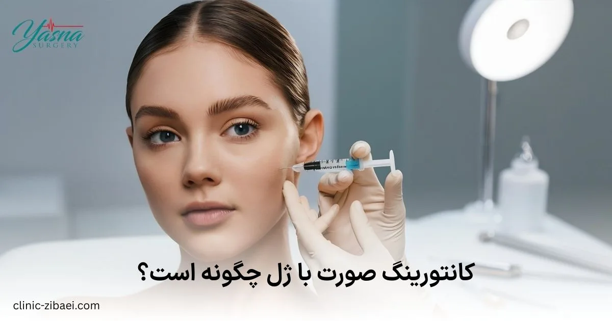 کانتورینگ صورت با ژل چگونه است